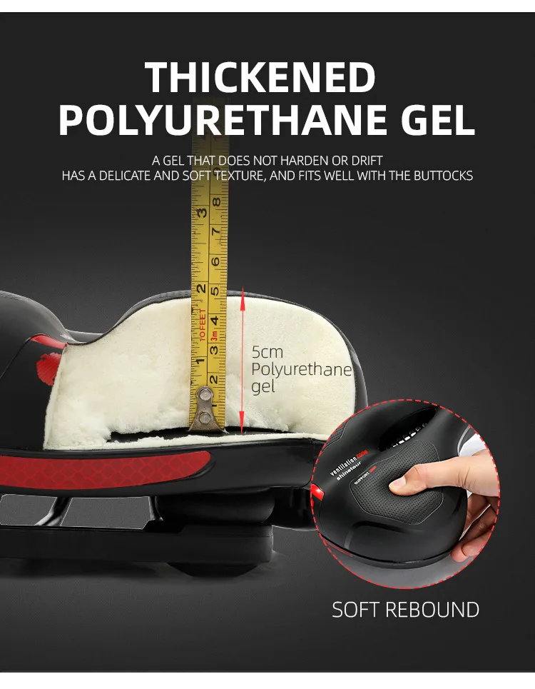 Hot Sale Shockproof Cushion Soft Comfortable Softwidening High Elastic Shock Absorption Mountain Bike Deep Dent Bicycle Saddle