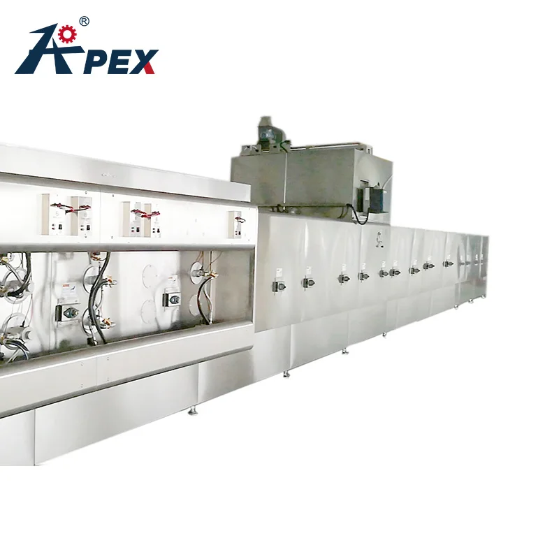 Professional Industrial Pizza Pita Bread Tunnel Oven For Bakery Biscuit Cookies