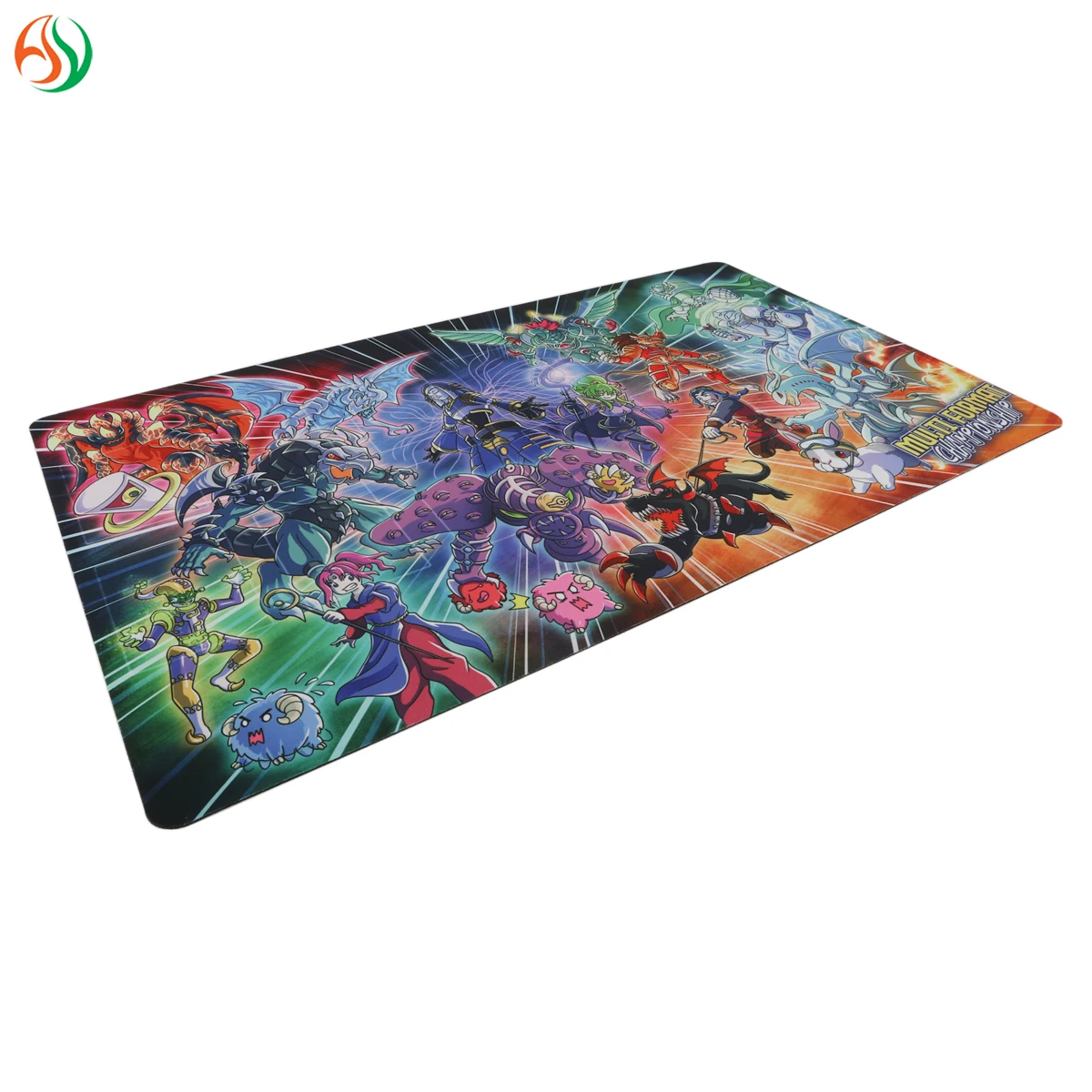 AY OEM magical card board games 14x24 playmat anti-slip sublimation large keyboard mouse pad with custom packing