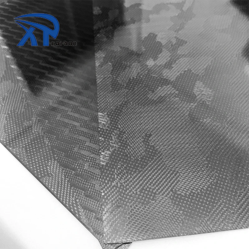 High Strength 100% 3k Carbon Fiber Plain Weave Glossy Or Matte Carbon Sheet