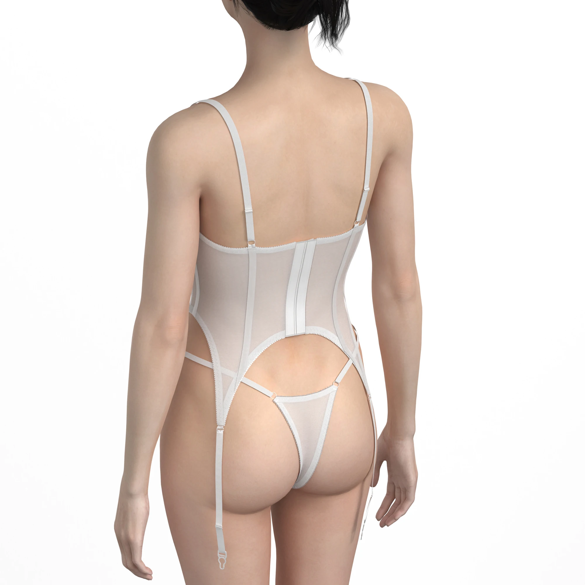 Sexy Lace Lingerie sets Custom Transparent hollowed-out open Fashion Jumpsuits For Women