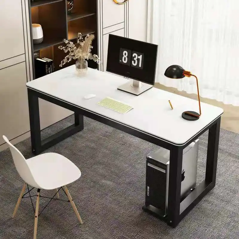 Wooden Computer Desk Office Desk Modern Writing Table Universal Laptop Stand Home Office Furniture PC Workstation Study Table