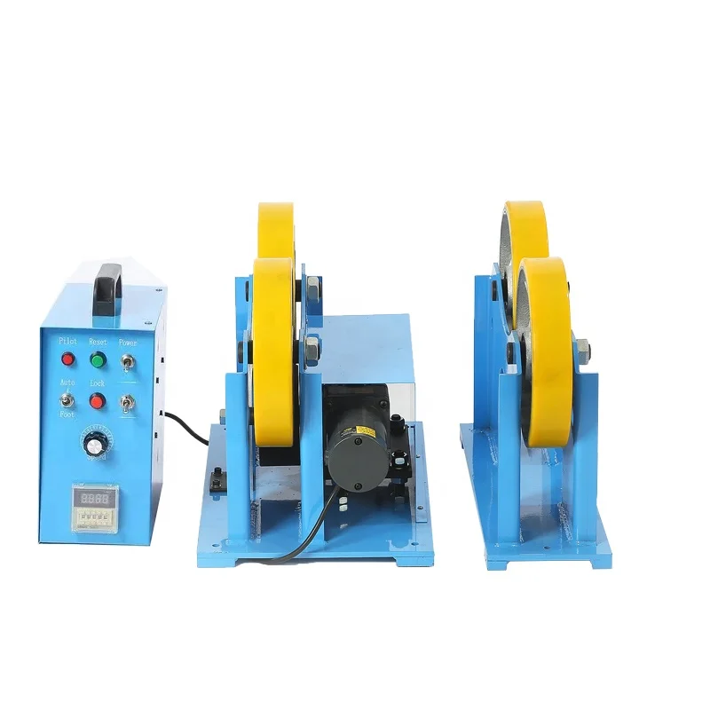 Factory wholesale welding positioner rotator small tube turning rolls rotating welding table with stock