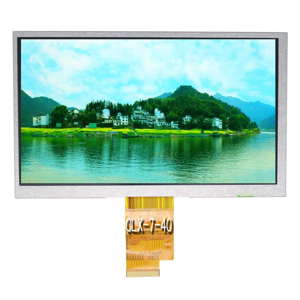 7 inch TFT LVDS 40PIN 1024x600 lcd display screen module