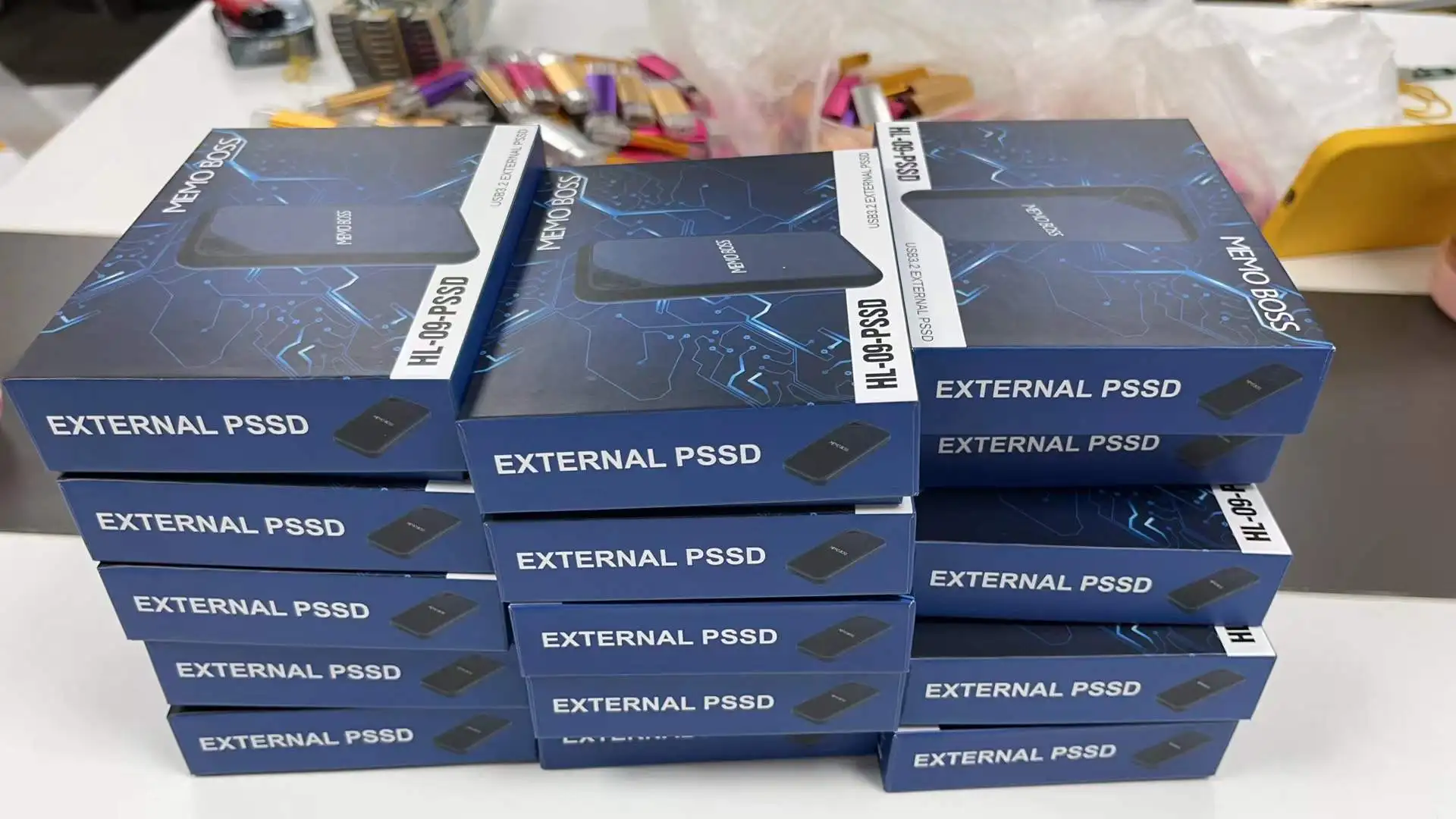 MemoBoss Portable SSD128gb usb flash drive External Hard Disk PSSD  1 TB 2TB 4TB 6TB 8TB External hard drive