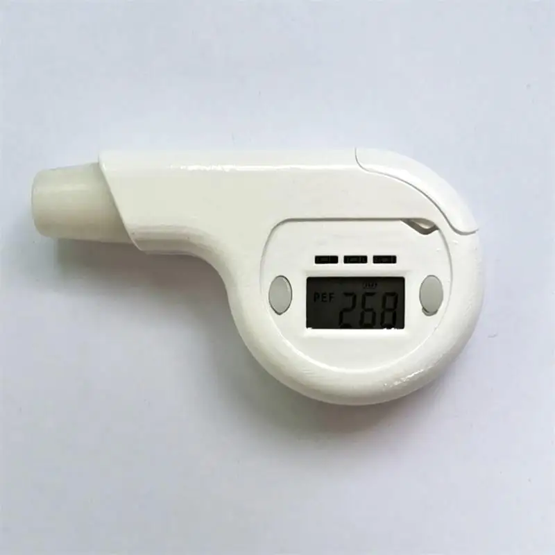 Digital LCD Display Peak Flow Meter  Non-contact Painless Spirometry Instrument Analyzer  Vital Capacity Tester JSC-618