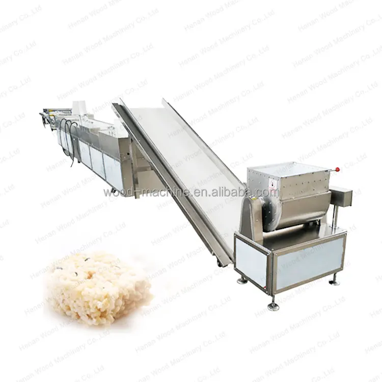 
Cereal Bar Peanut Candy Production Line Include Cutter Pressing Packing cereal bar cutting machine 