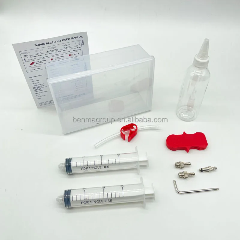BENMA customized bicycle road bike  MTB brake disc bleeding kits oil bleed kit funnel tool kit for Shimano