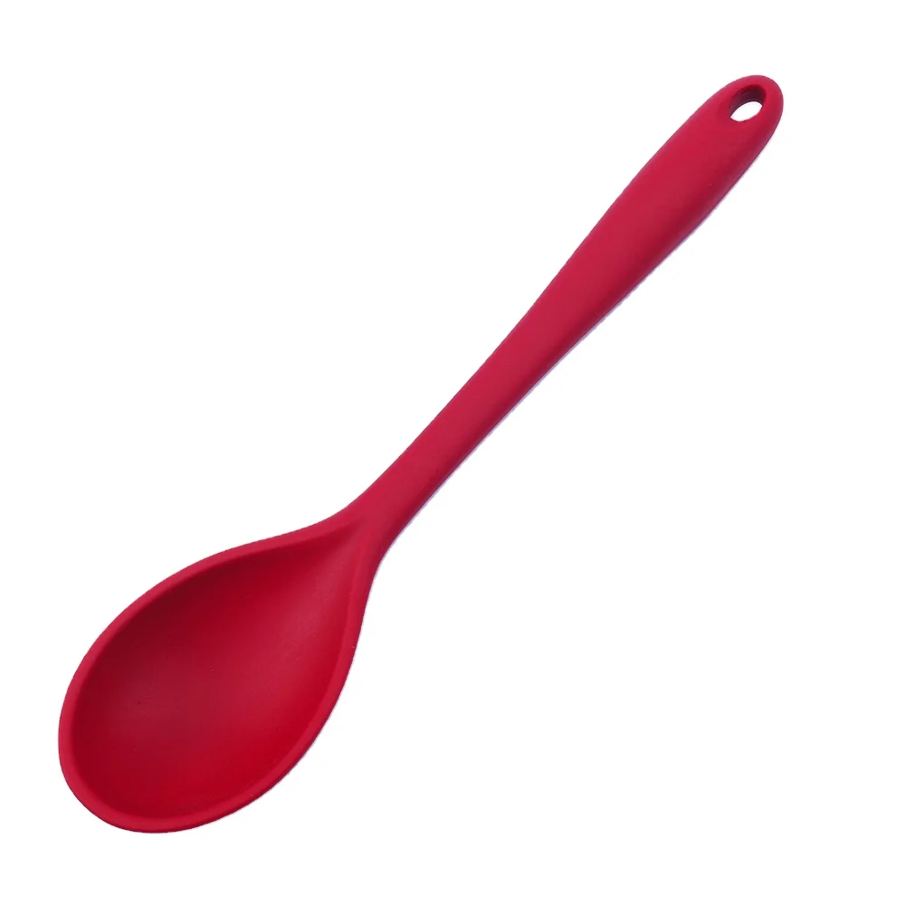 Custom Kitchen Utensil Long Handle Soup Spoons for Eating Mixing Stirring Cooking Spoon