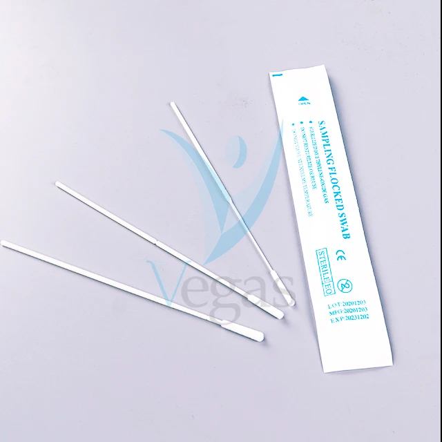 oral nasopharyngeal swab kits flocked swab
