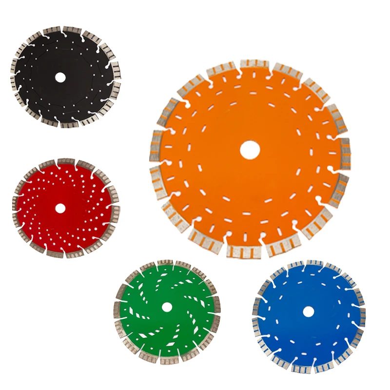 230mm concrete cutting saw blade laser welding turbo type diamond cut blade industrial diamond circular blade for wet dry