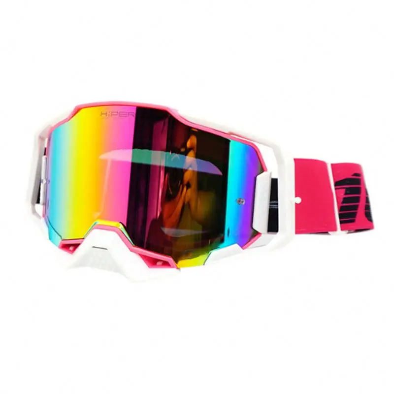 2024 Motorbike Motocross Goggles Sports Helmet Dh Bmx Mx Dirt Bike Off Road Windproof Motorcycle Hiper Glasses