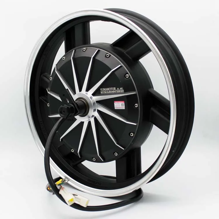 yuma motor 17 inch 1500W 72v high power cost price electric dc motor