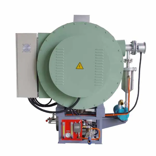 Vacuum calciner high temperature pyrolysis furnace for clean spinneret
