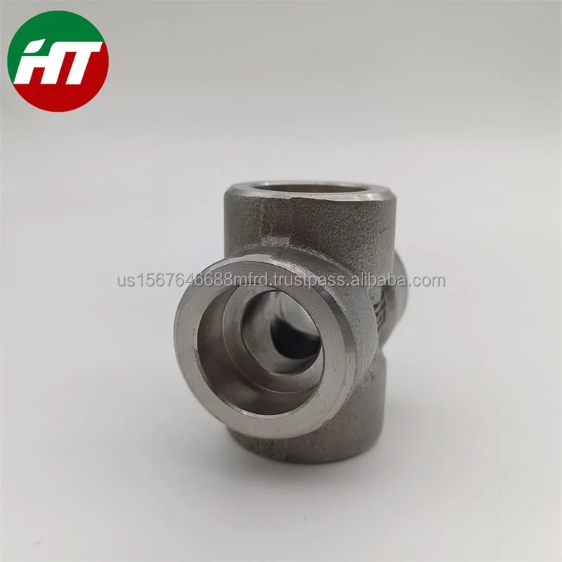 ASME B16.11 ASTM A182 UNS S31254 254SMO 1.4547 F44 6MO Stainless Steel SW Threaded Forged Fittings