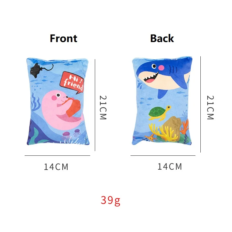 Customize Teasing Cat Teeth-Grinding Toys Pet Plush Pillow Catnip Bag Cat Toy Mouse Printed