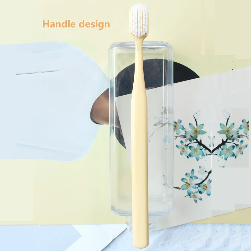 spin production line adult teeth brush biodegradable soft natural bristle manufacturer toothpaste toothbrush for travel