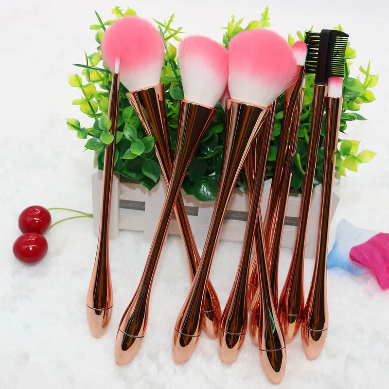 Private Label Bling Makeup Brush Rhinestone Makeup Brush Set Up Tools High Quality 12-piece Set Diamond Makeup Brush