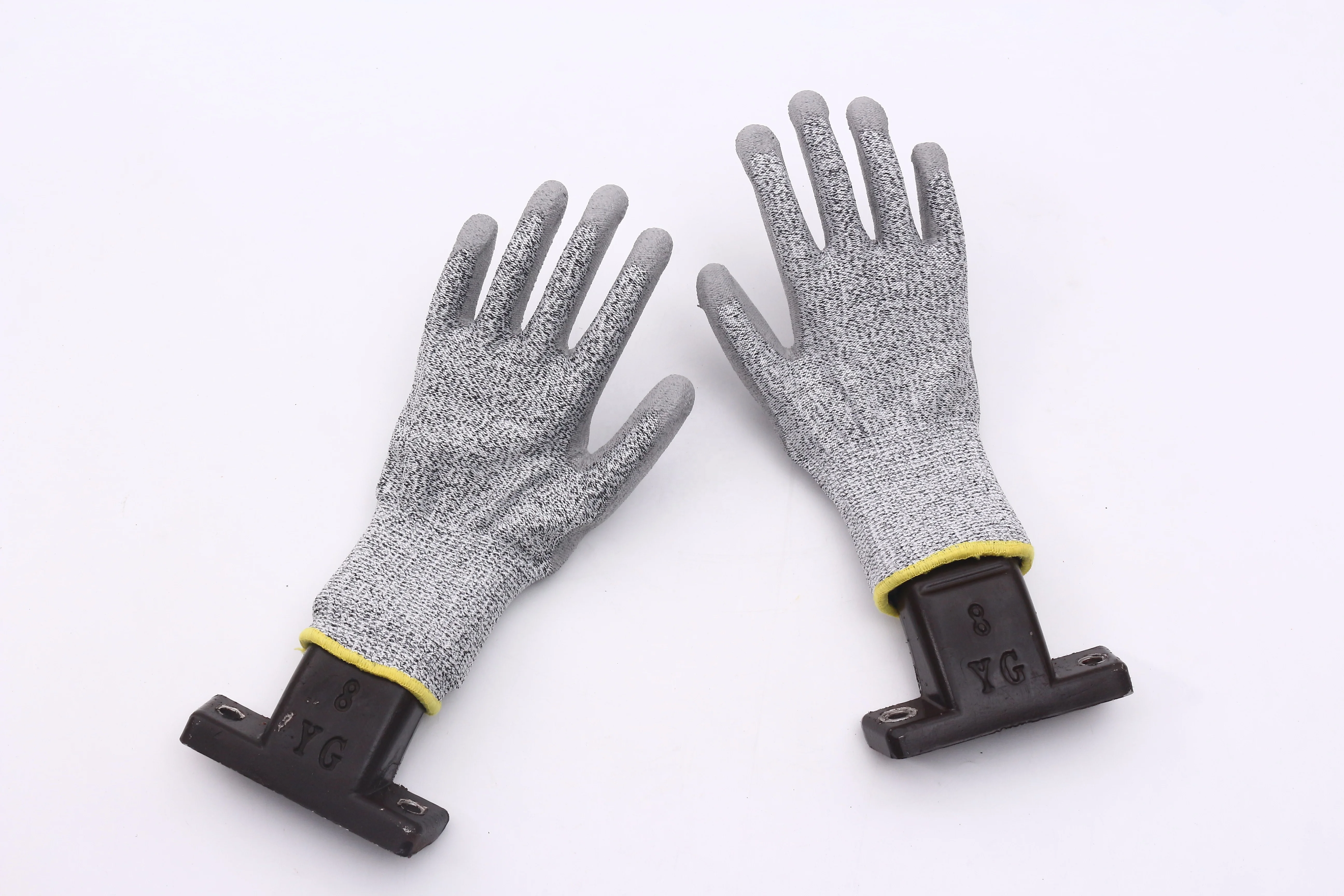 Cut gloves pu coated level 5 cut resistant mechanic gloves anti-cut for labor protection