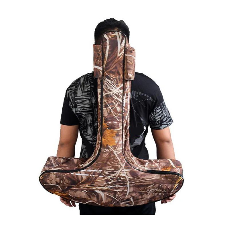 Portable Lightweight T-shaped Bow Equipment Bag Arrow Forest Camouflage Composite Pulley Backpack Archery Soft Crossbow Case