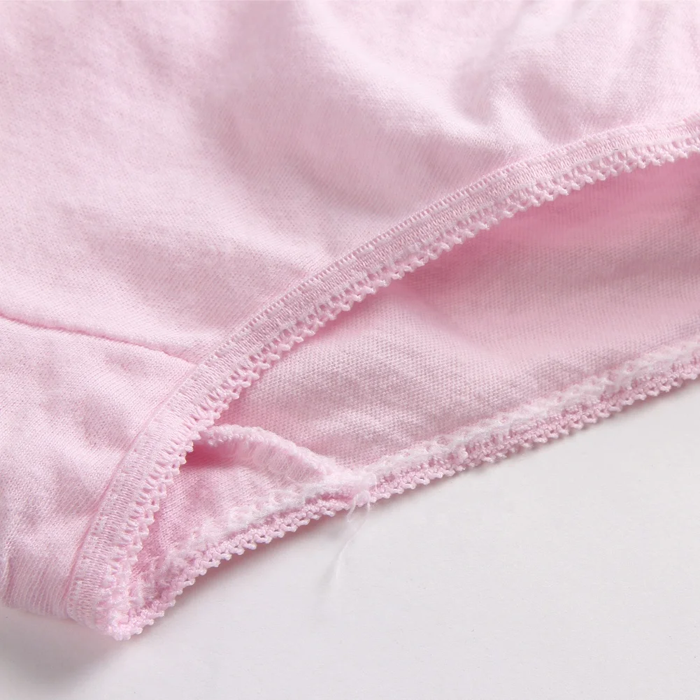 OEM Cotton Underwear Customized Women spa lady Panties Pregnant cotton lingerie Ropa Interior mujer