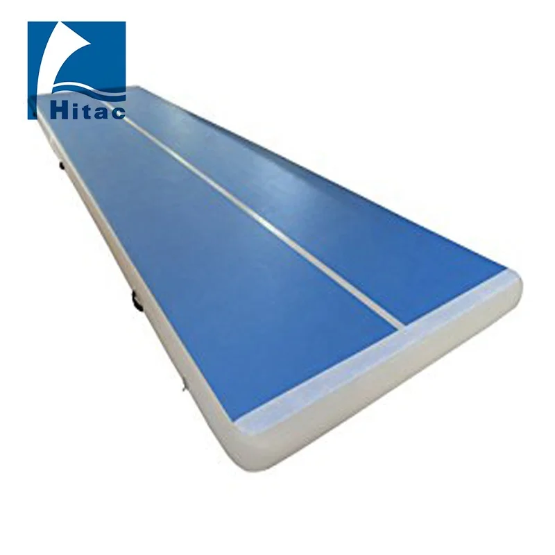 Надувной воздушный коврик для прыжков, 4 м x 1 м