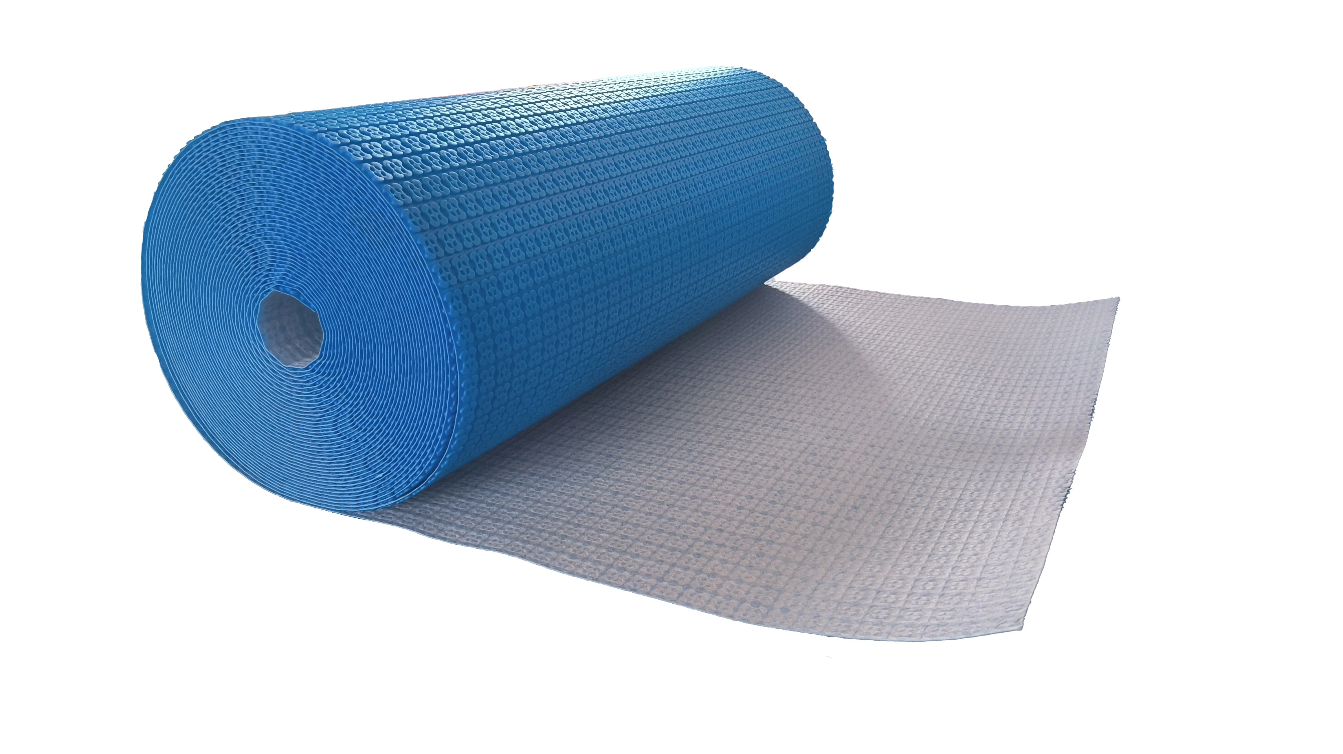 Foundation Water Proof Membrane Uncoupling for Wetroom System Easy Installation Flooring Underlay Waterproof Membrane with mesh