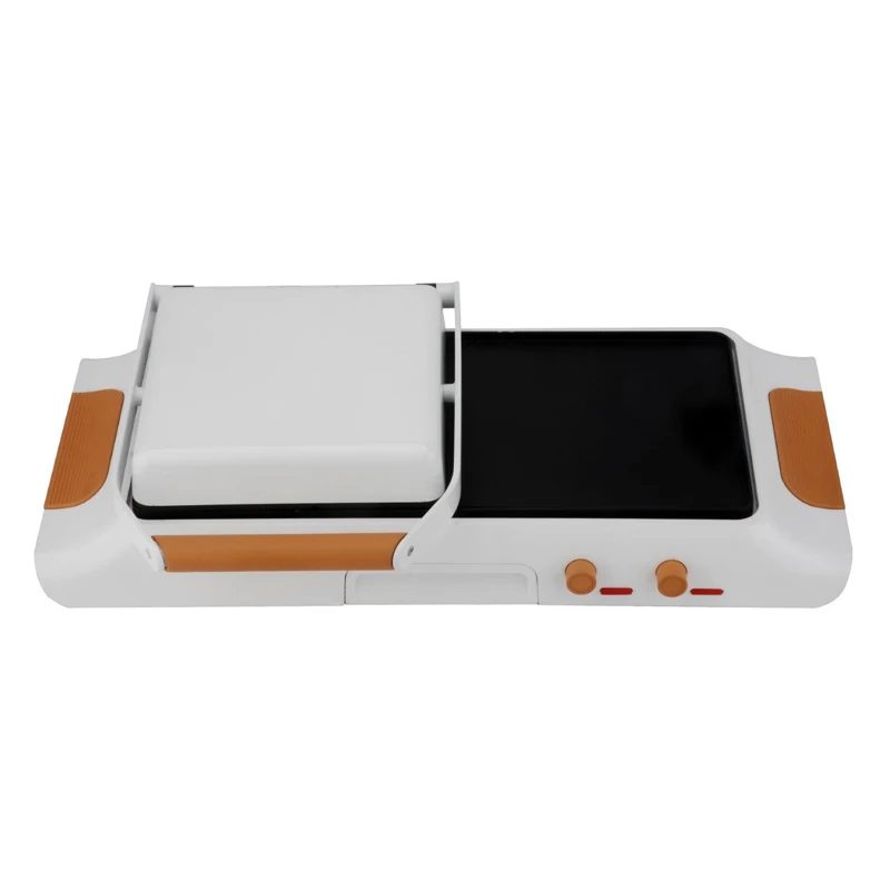 Family use electric detachable mini waffle maker with touch panel