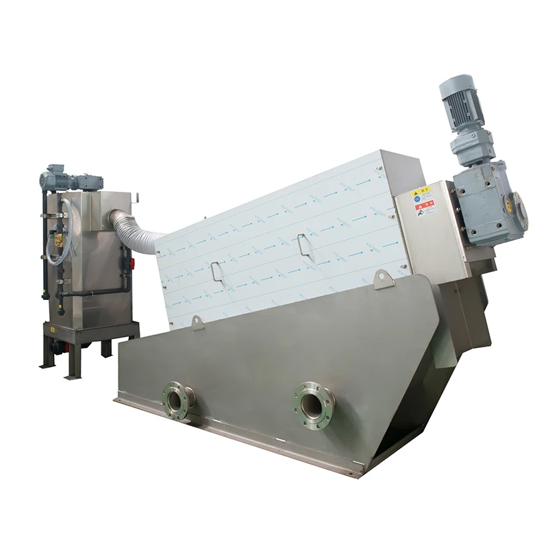 Винтовой осушительный пресс для осадка (MDS 202)