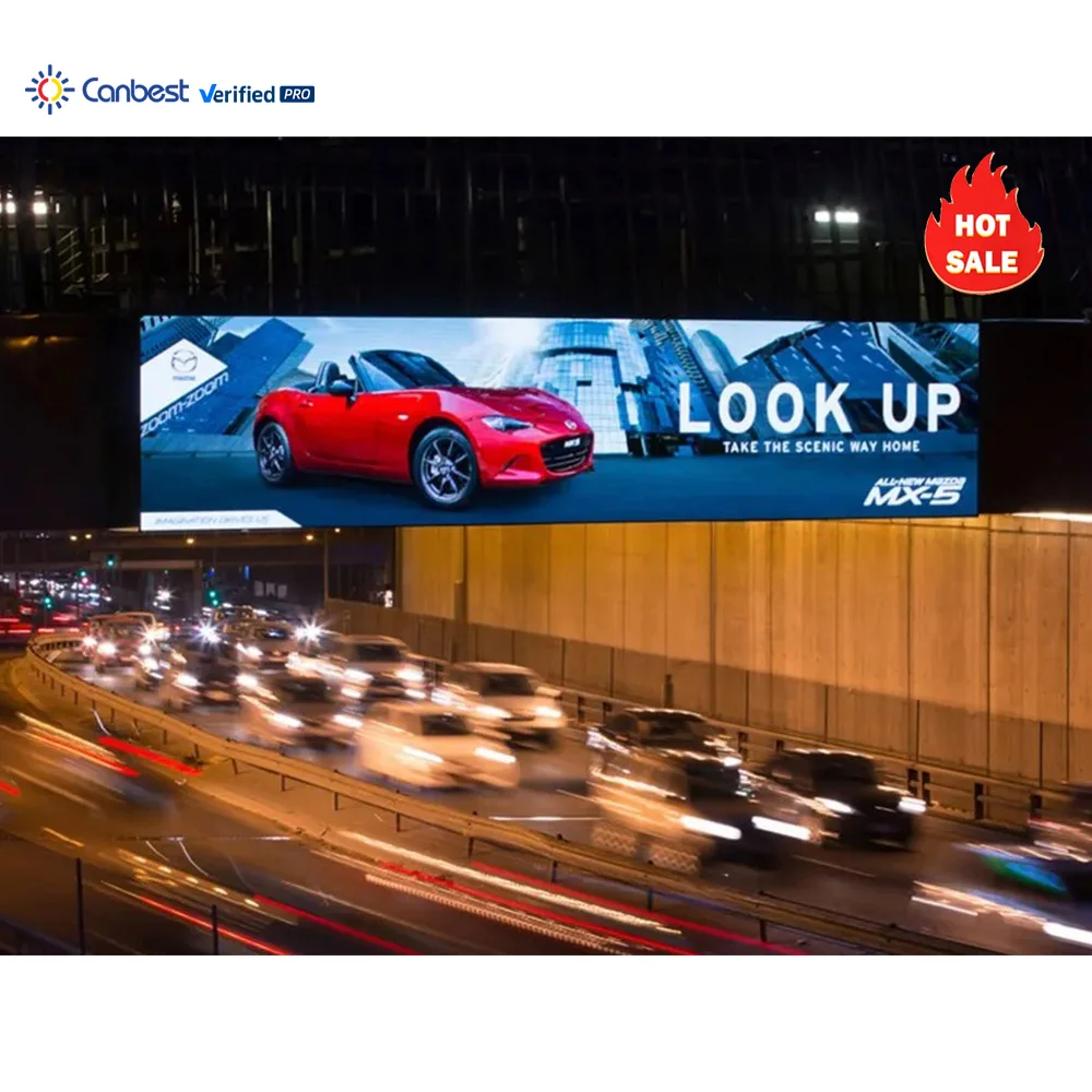 Outdoor Fixed High Brightness P2.5 2.5 Led Screen Full Color Street Led Sign Waterproof Ledwall Pubblicitari