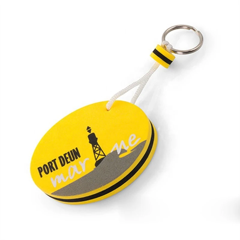 Custom logo floating key chain keyring eva foam keychains cheap price
