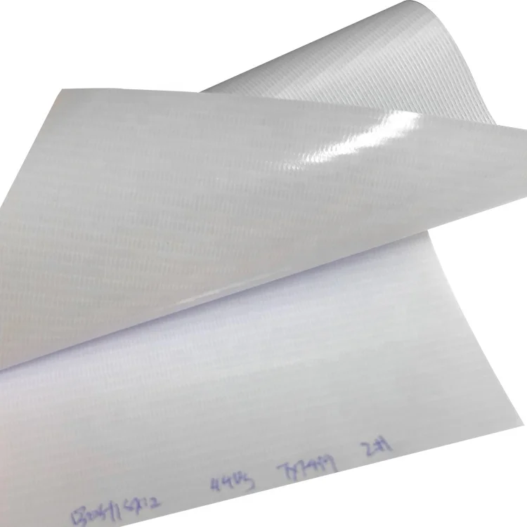 Customized 300g black back pvc flex supplier banner material roll panaflex Factory Direct Price ( 500*500 9*9 hot lamination )