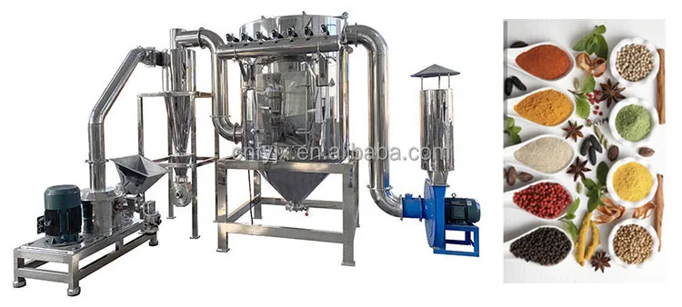 Super fine powder pulverizer kava grinder tea leaf grinding machine