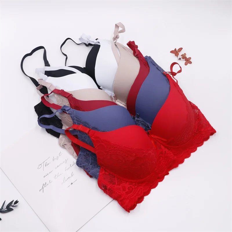 
New Arrival Women Lace Lingerie Fashion Breathable Push Up Lace Underwear 