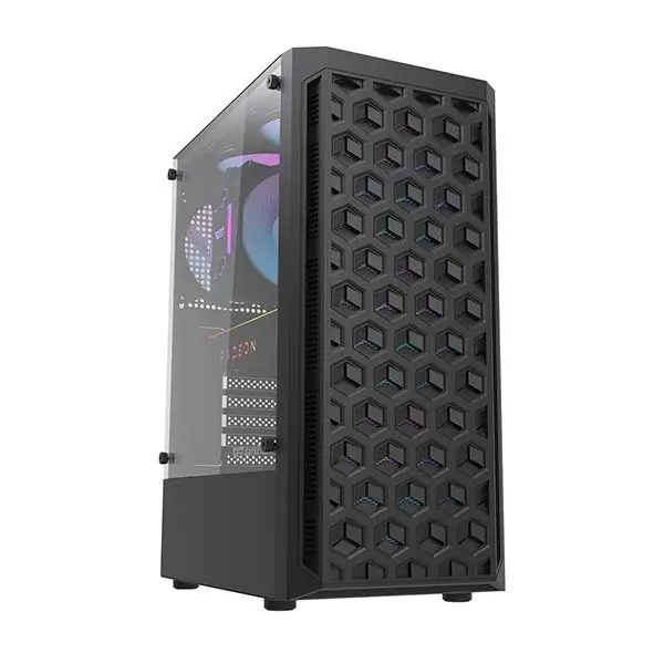 darkFlash DK300 ATX Tower Cabinet Supports up to 240mm CPU Cooler Tempered Glass Computer Case $Towers