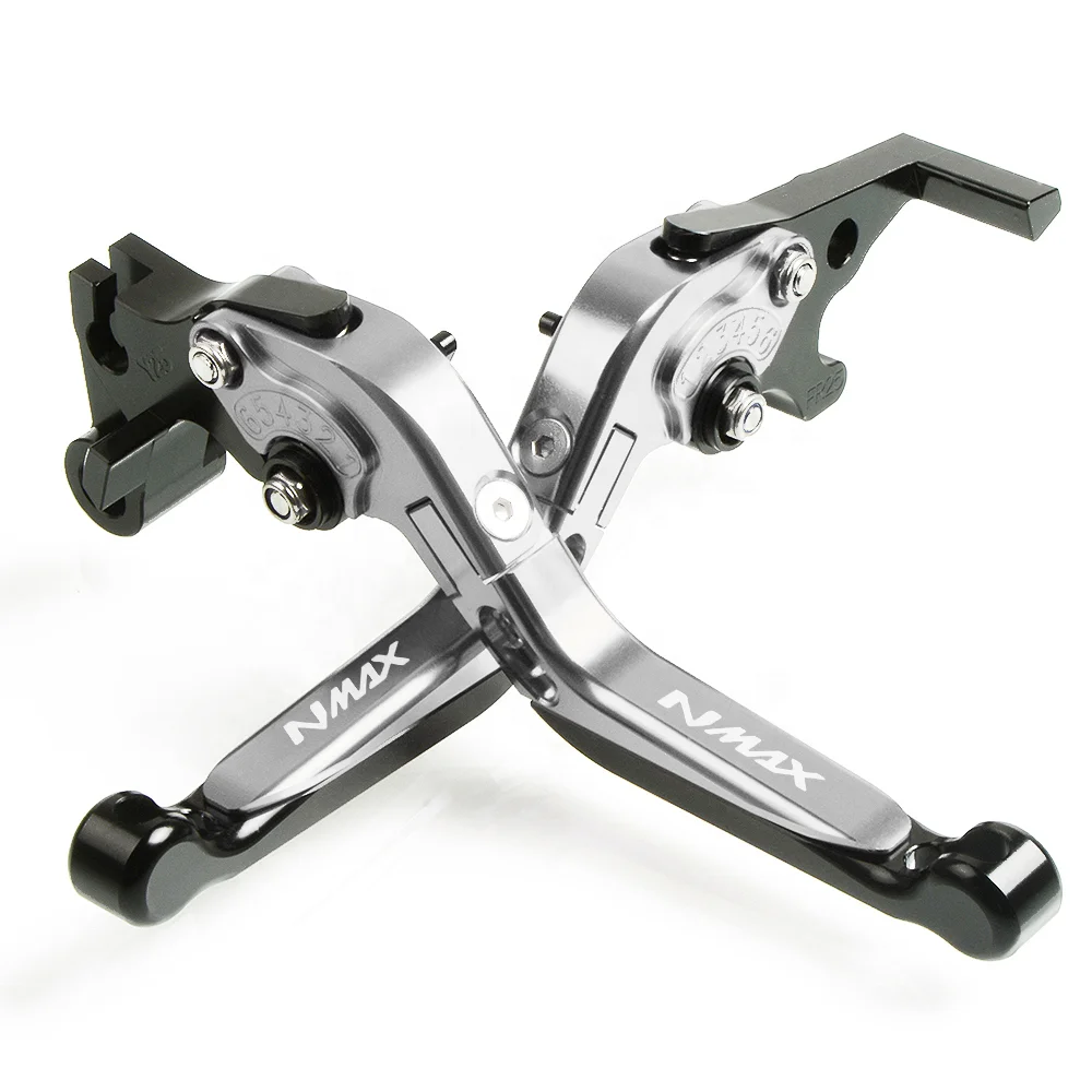 For YAMAHA NMAX 155 NMAX155 NMAX 125 NMAX 150 N-MAX 125 155 Scooter Accessories Folding Extendable Left Right Brake Levers