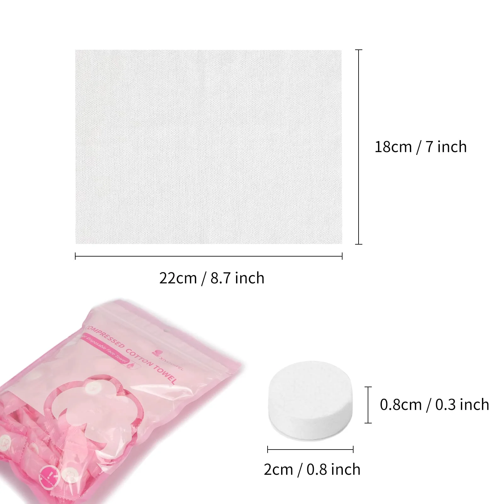 Disposable Portable Mini Towel Compressed Coin Tissue Washcloths Expandable Magic Wipes Making Machine for Travel Beauty Salon