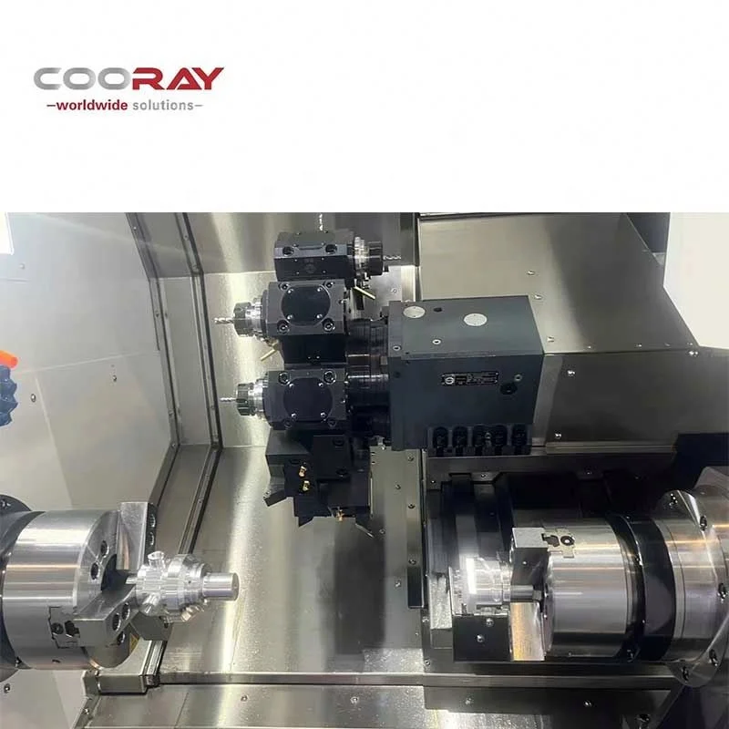 Y axis turning and milling cnc lathe Bar Feeder Numerical Control Cnc Lathe Turning And Milling