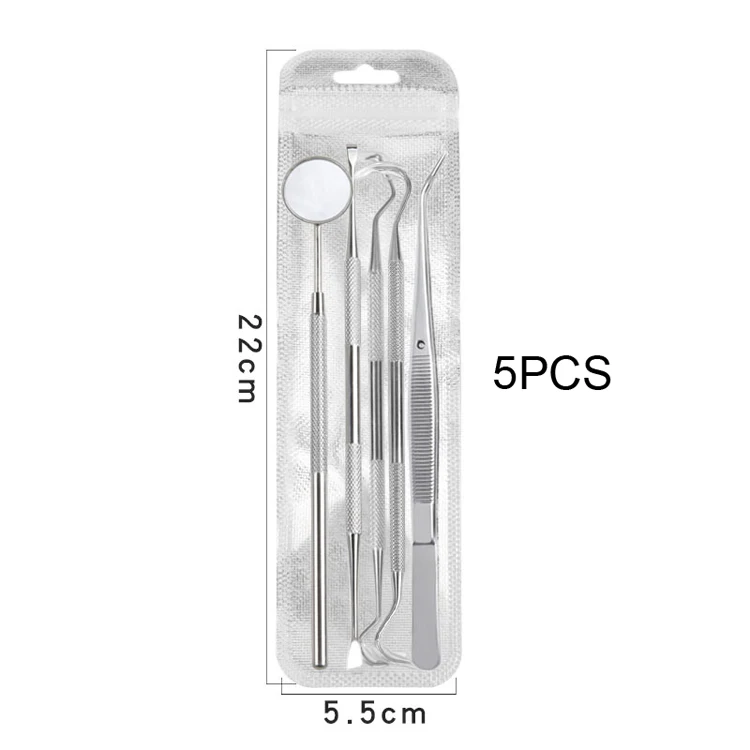 Hot selling custom logo/packing stainless steel oral tools dental hygiene Kit for teeth cleaning