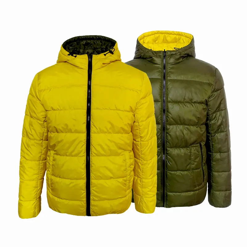 
Custom lightweight sports winter bomber down ladies padded reversible jackets 