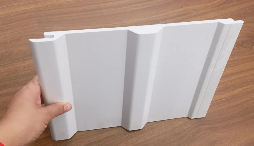 UV Protected Clear PVC Roof Panels with ASA Coextrusion