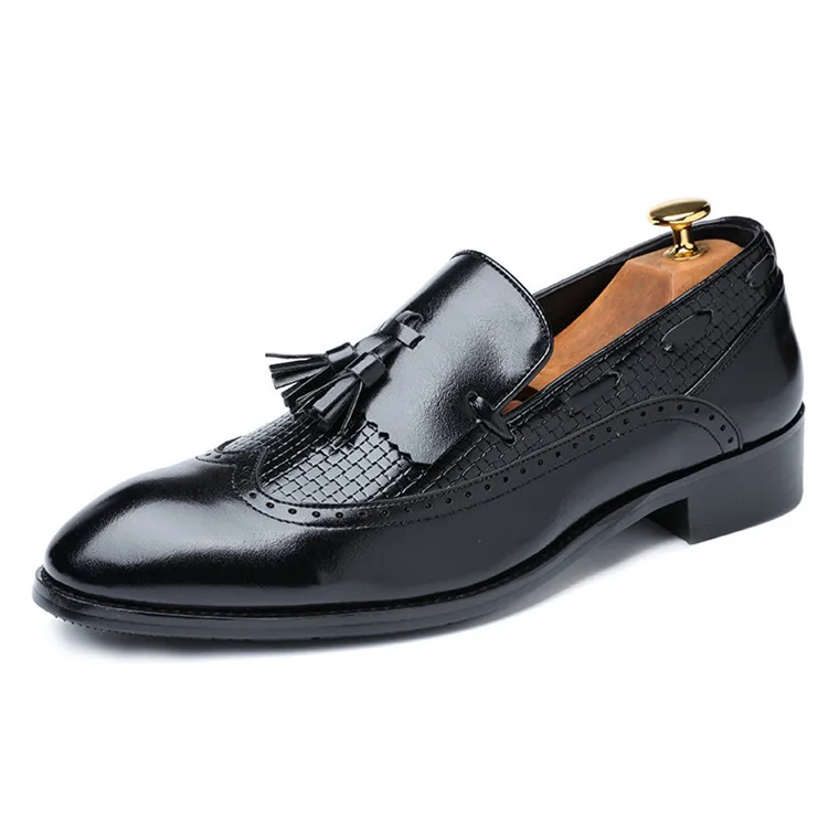 new styles waterproof formal work men leather business shoes for males