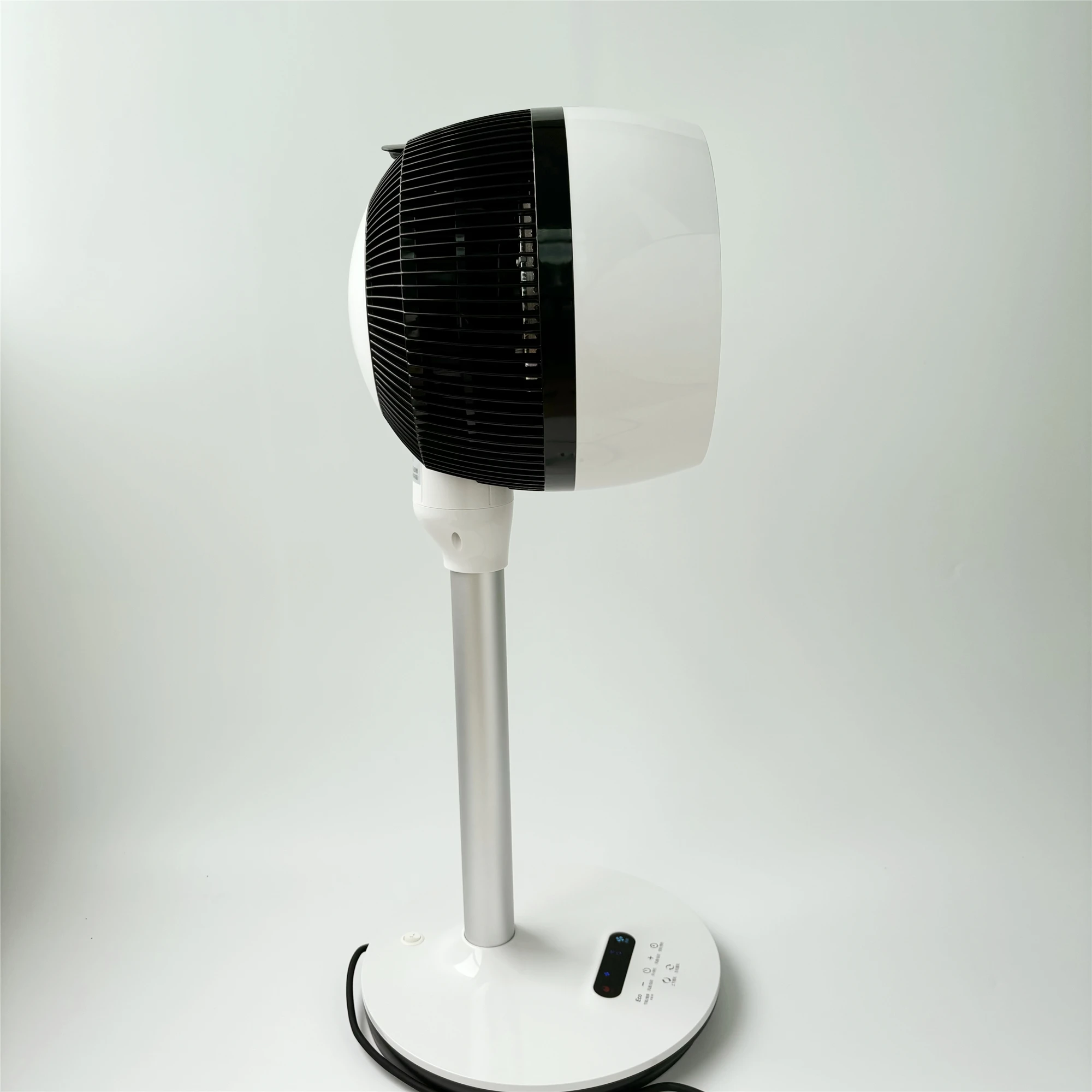 Black and White 2200 Watt Heater 32 Watt Cooler Fan Air Circulation Fan