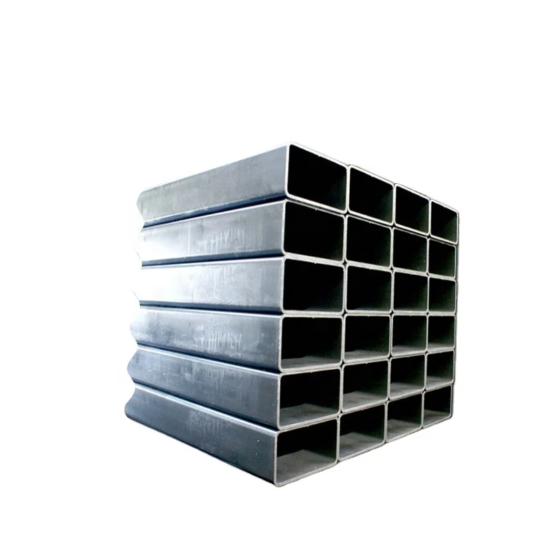 Ss400 Stkr400 Ms Square Rectangular Hollow Section Tube/Pipe Mild Steel Low Carbon Steel