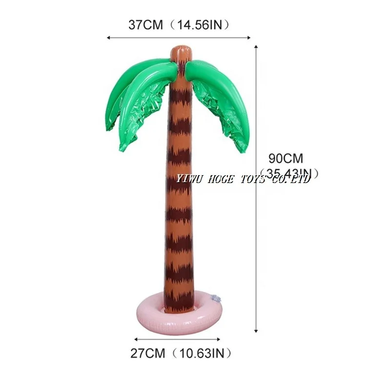 Fashion new style pink palm tree inflatable for the party