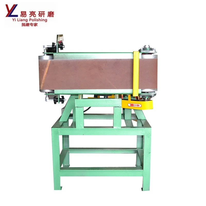 Surface grinding and polishing sandbelt machine