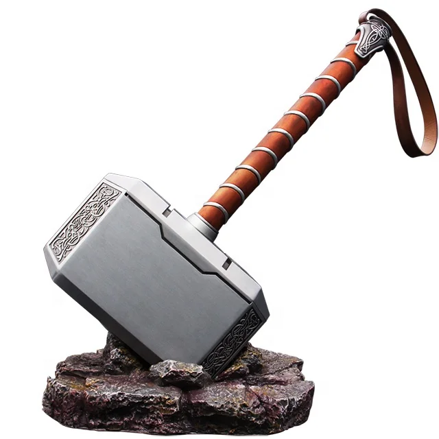 Thor thunder hammer in Marvel legends 1:1 thor hammer real size metal 4kg