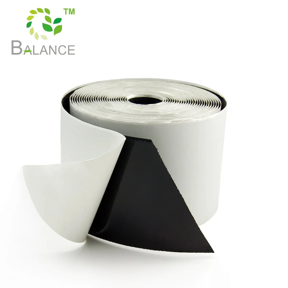 Factory Strong sticky Self adhesive Hook & Loop roll hook and loop sticker tape 100mm