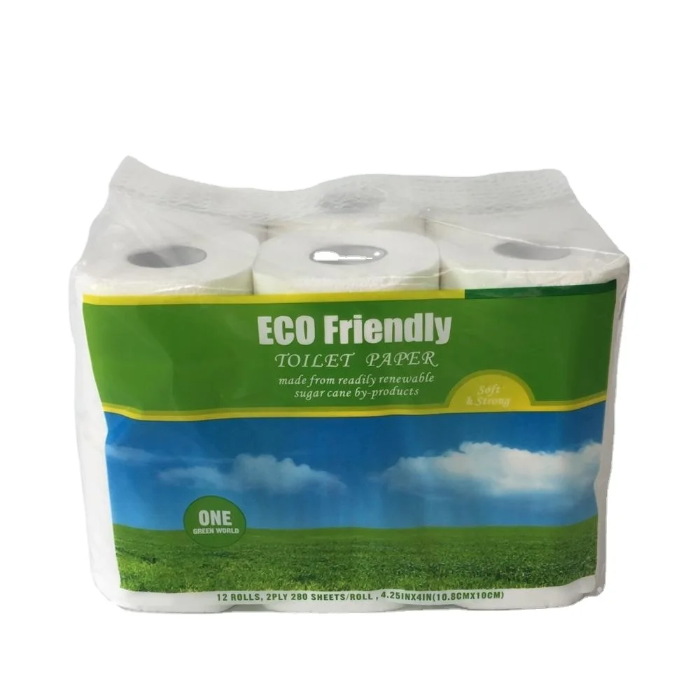 ultra soft and eco friendly hot sale 2 ply  toilet paper roll manufacturer in Australia 2020