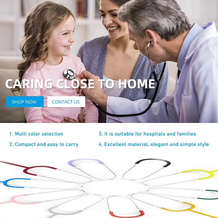 Medical Stethoscope Newborn Sethoscope Dual-head Stethoscope